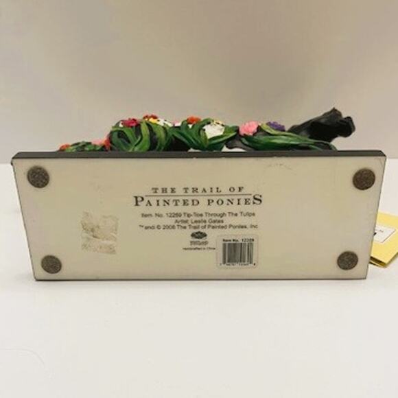 Vintage Trail of Painted Ponies, "Tip Toe Through the Tulips" #14,708/20,000 NWT - Picture 5 of 6